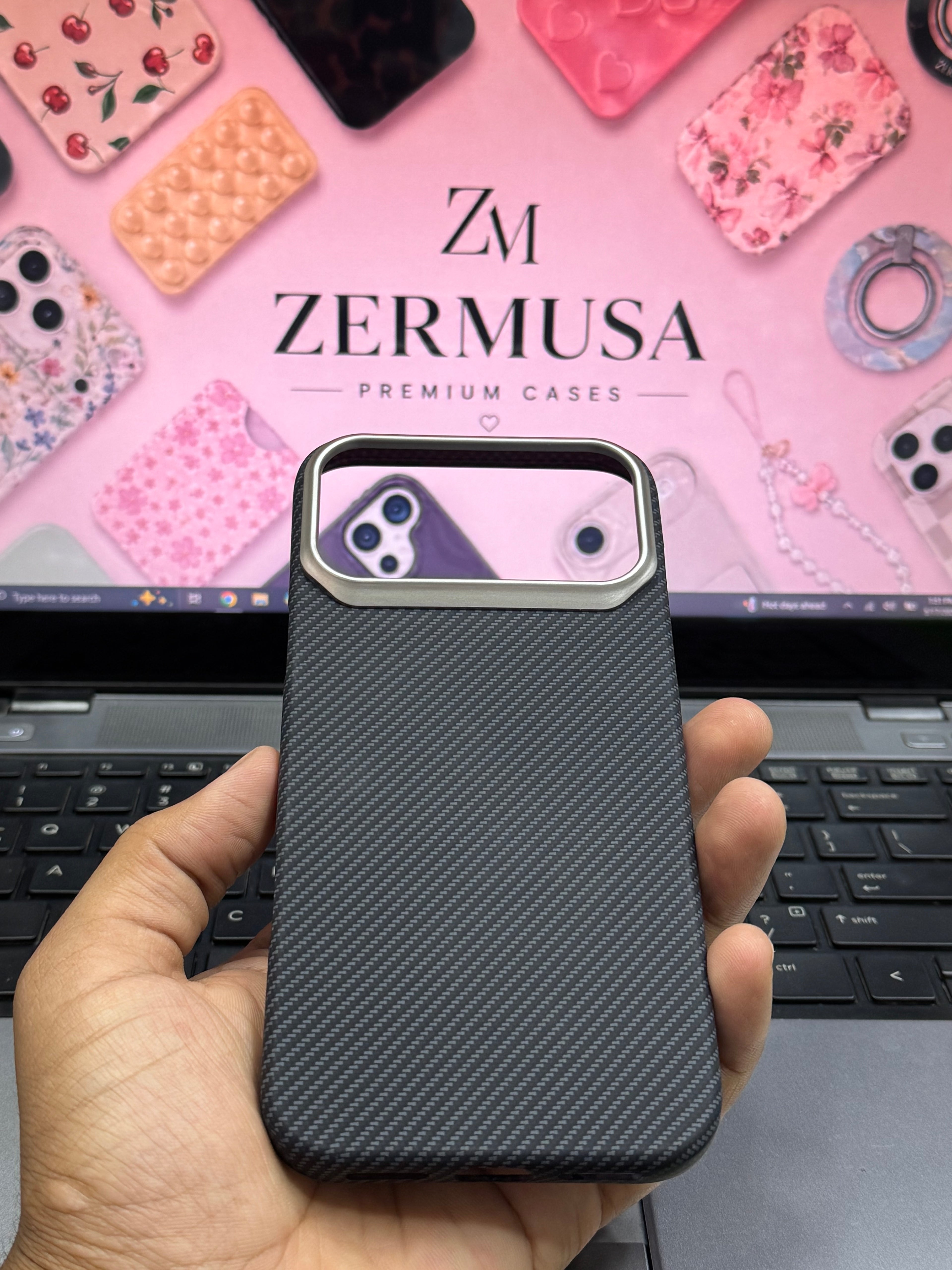 Carbon Fiber Megsafe Case Pitaka