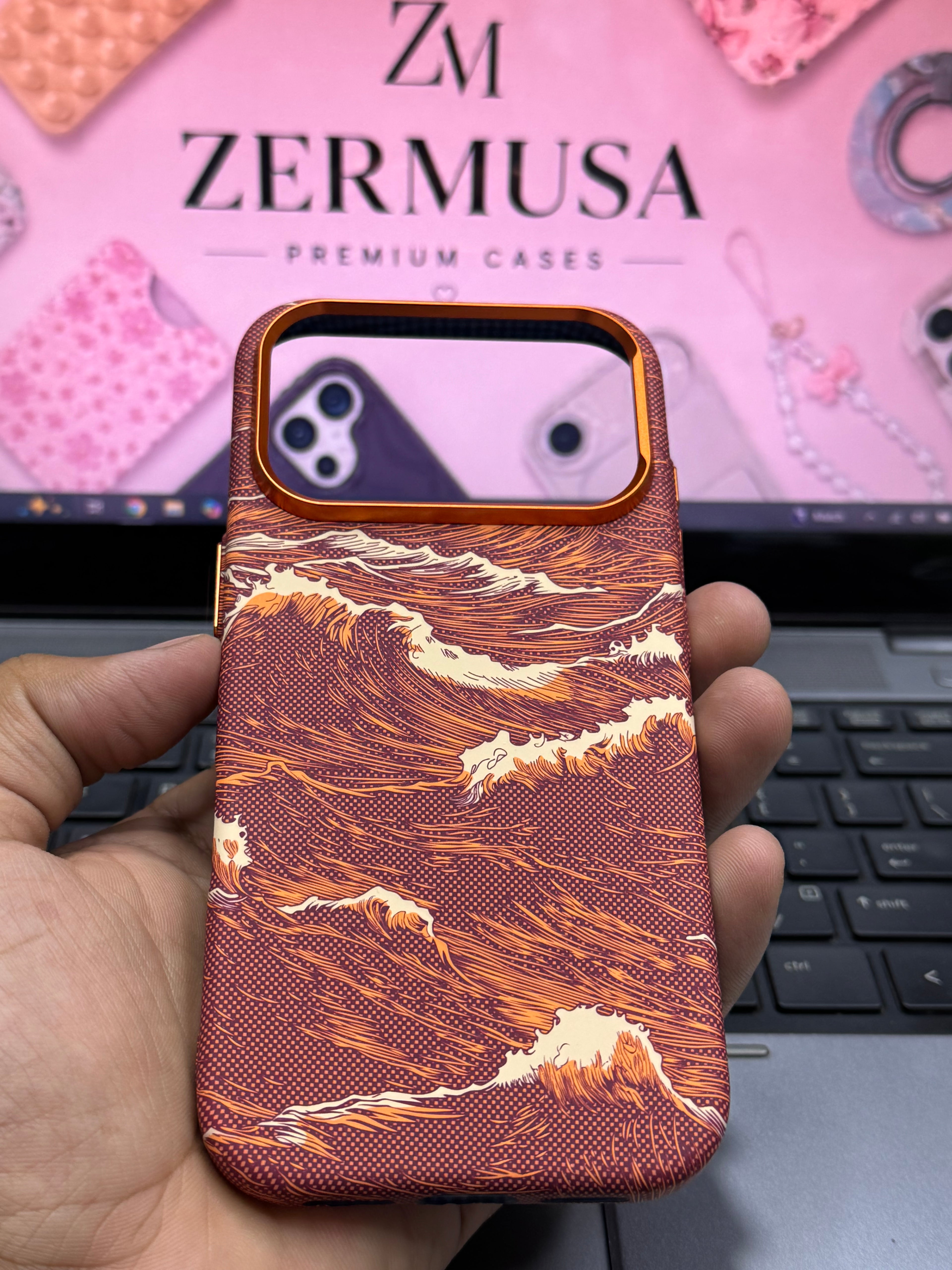 Magsafe  Printed Wave Case