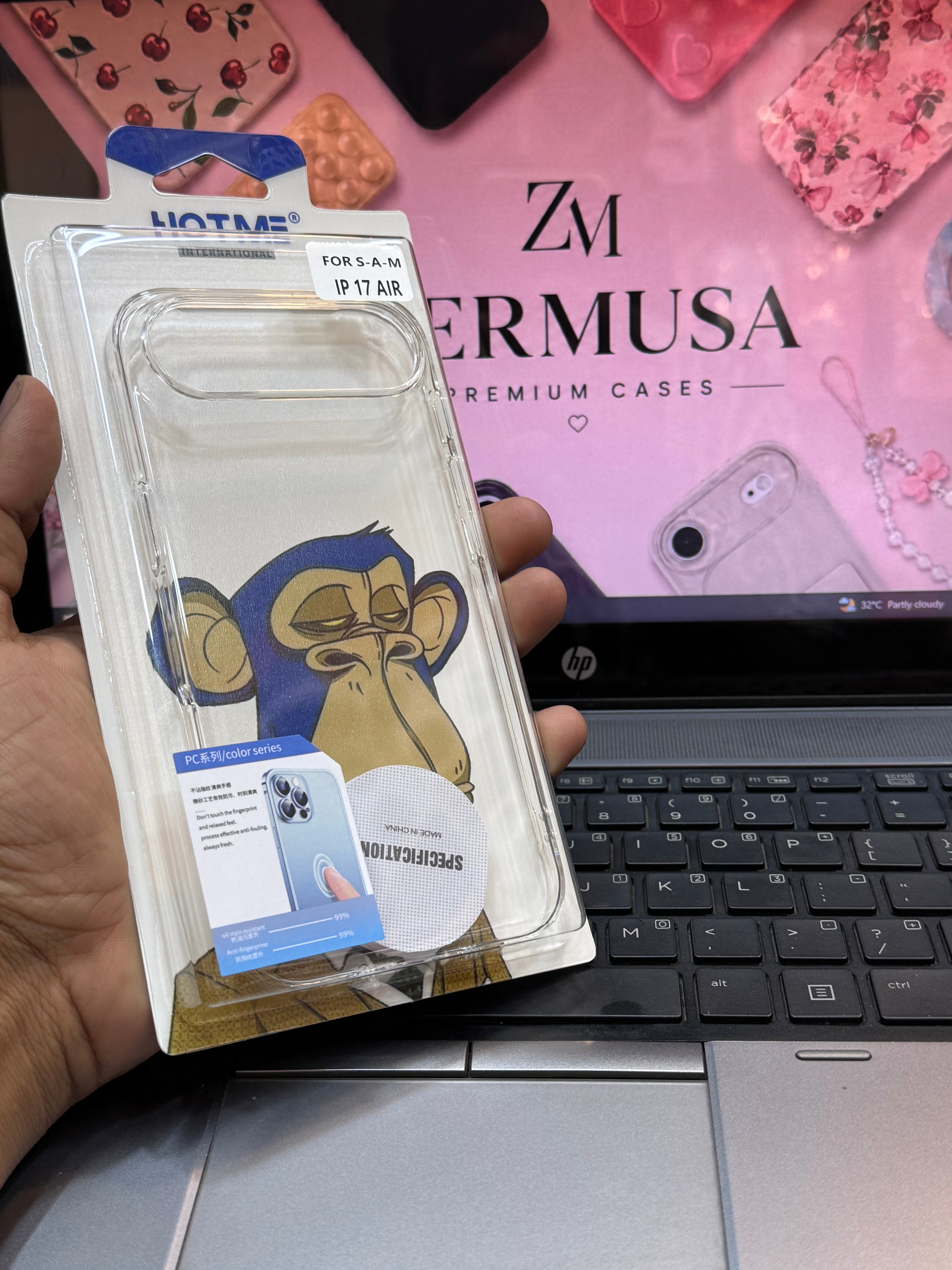 HOTME PC HARD ANTI YELLOW CASE