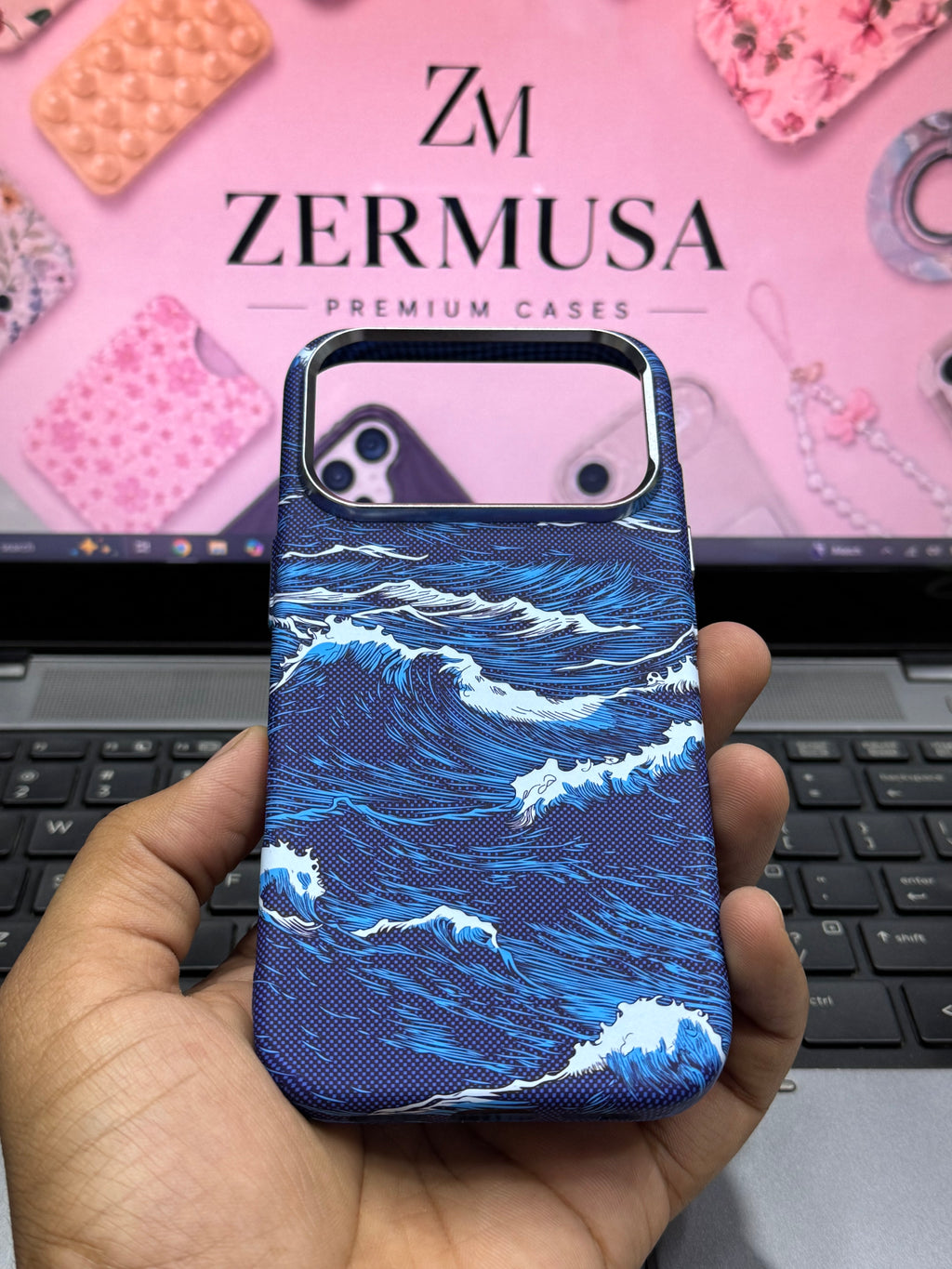 Magsafe  Printed Wave Case