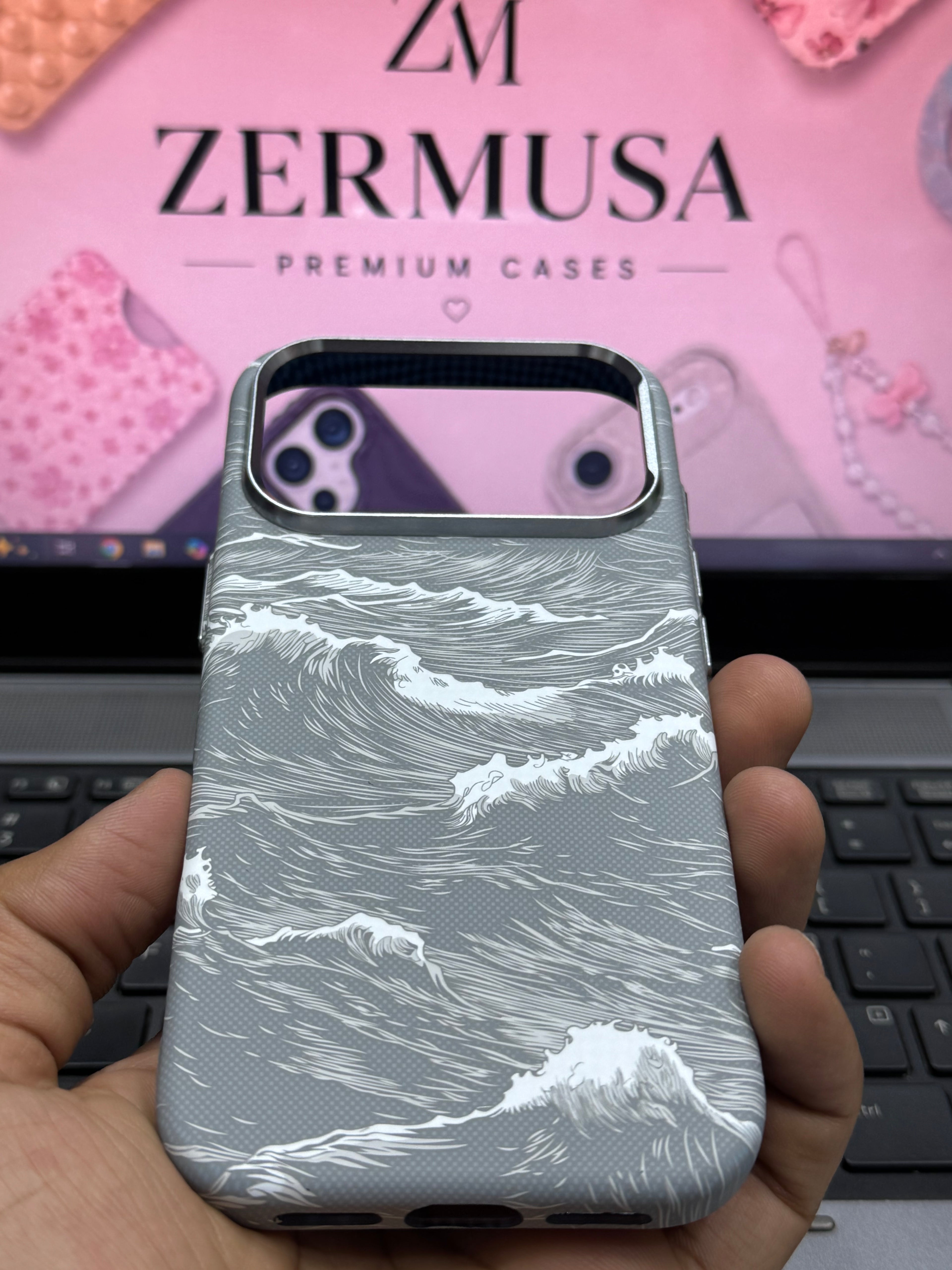 Magsafe  Printed Wave Case