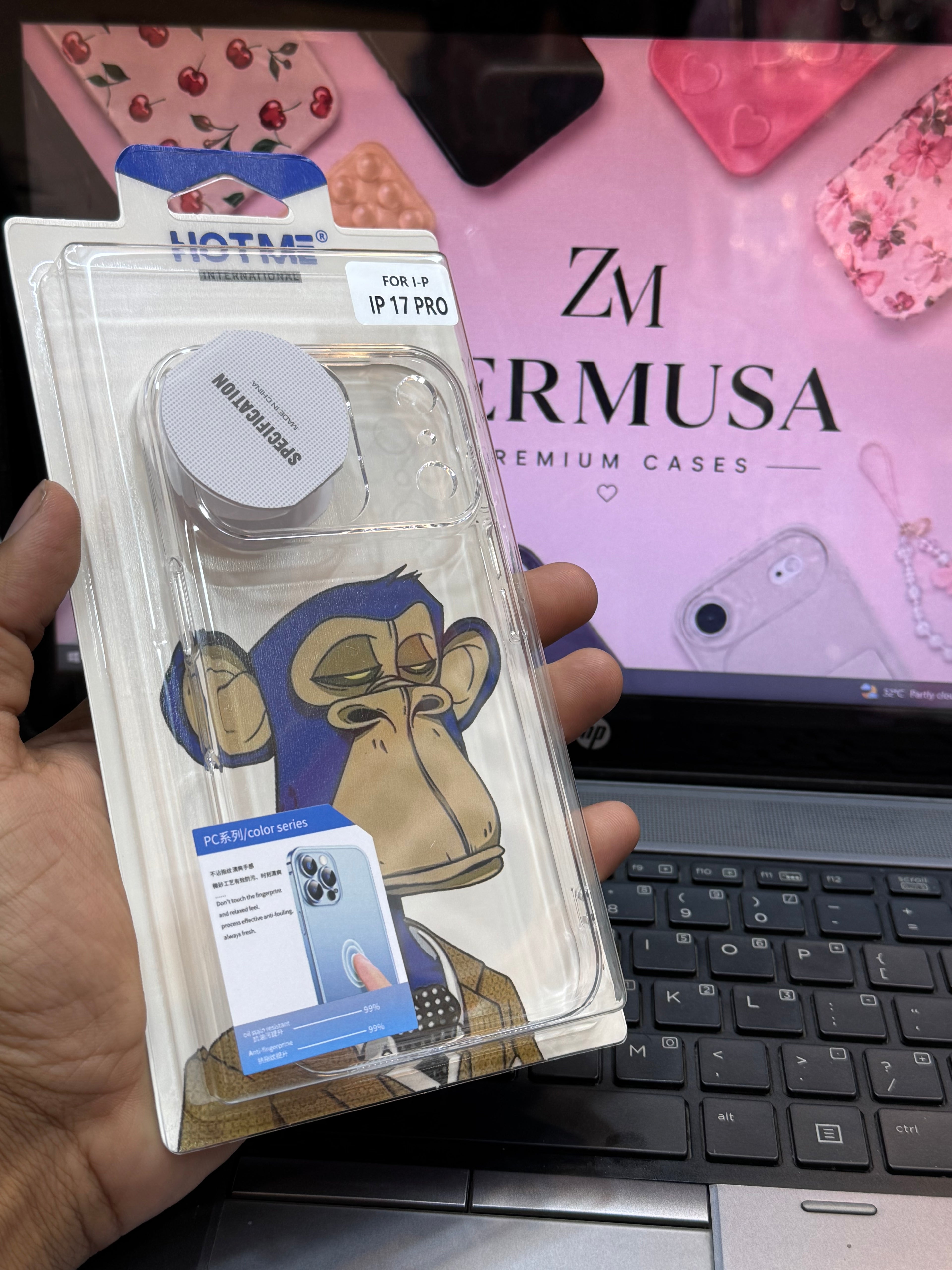 HOTME PC HARD ANTI YELLOW CASE